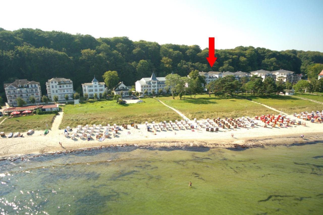 Aparthotel Ostsee Fewo 6 Balkon, Meerblick, Strand Binz Buitenkant foto