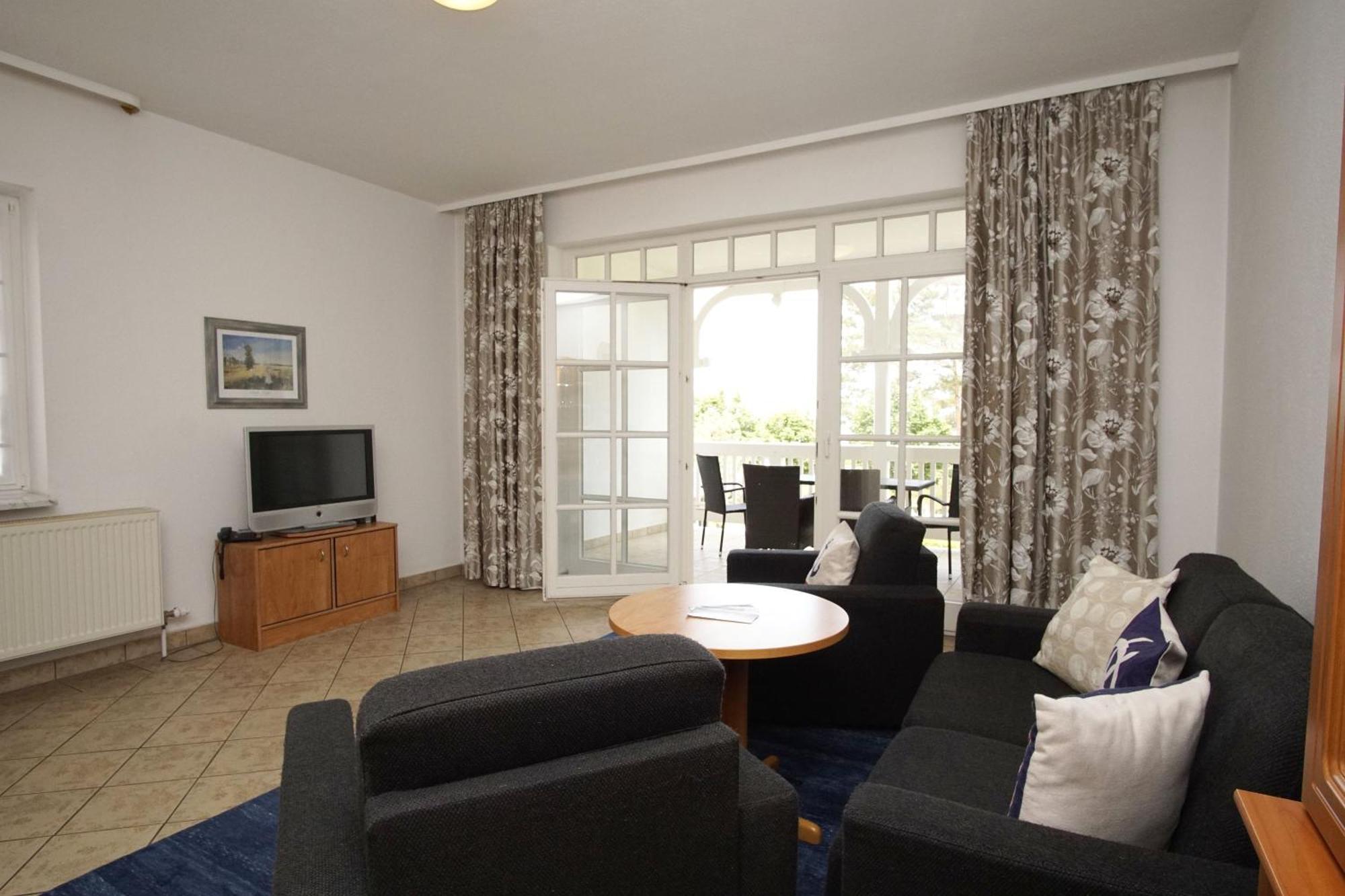 Aparthotel Ostsee Fewo 6 Balkon, Meerblick, Strand Binz Buitenkant foto